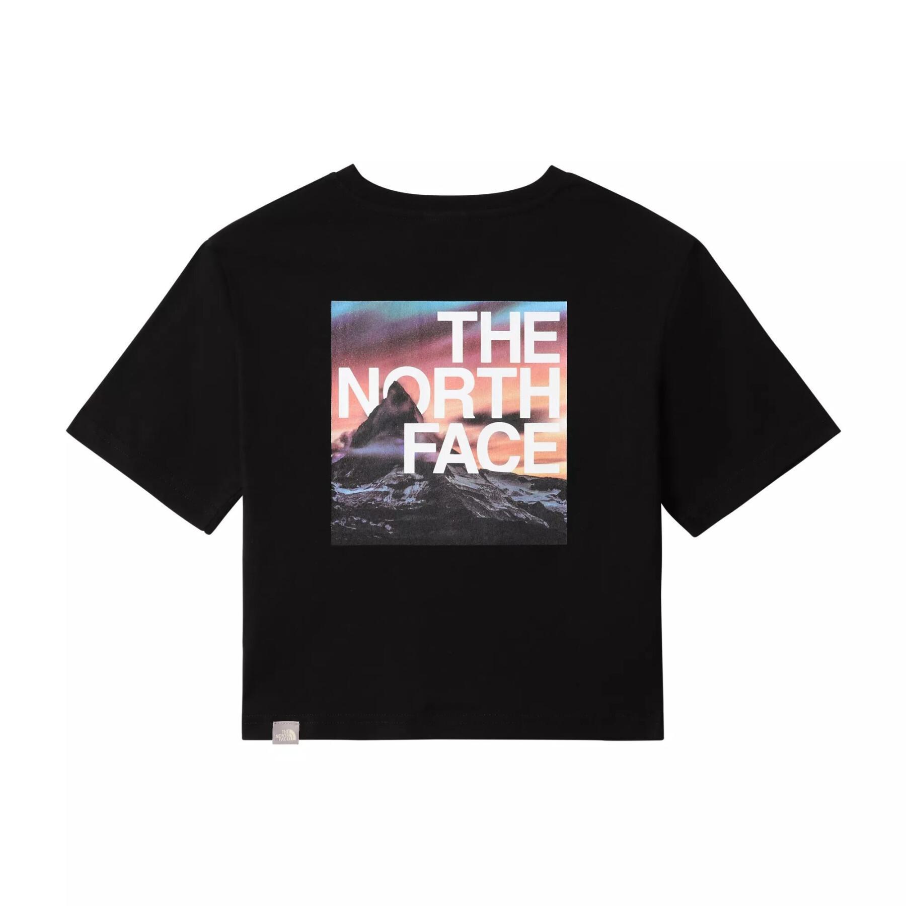 Crop-T-Shirt Mädchen The North Face Graphic