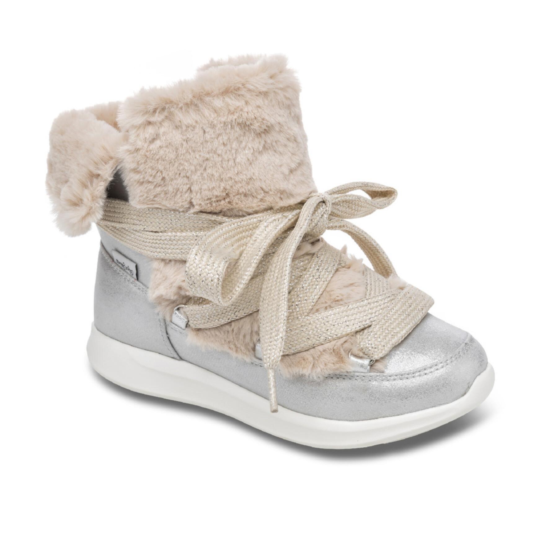 Sneakers für Mädchen Pepe Jeans Amanda Snow Fur