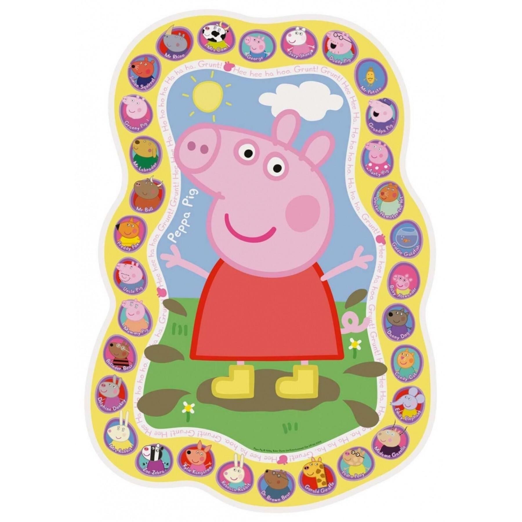 24-teiliges Bodenpuzzle Peppa Pig