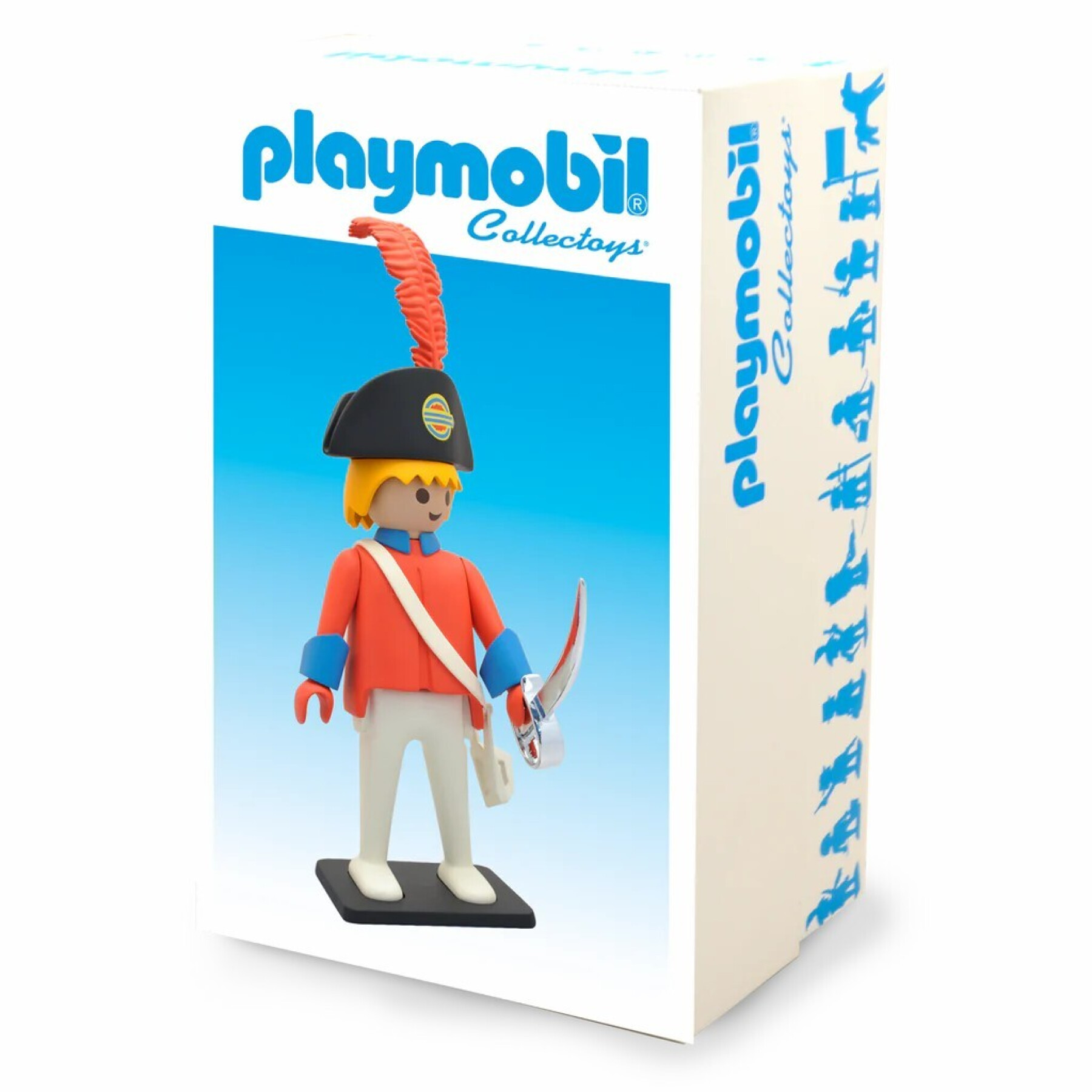 Vintage-Figur des Gardeoffiziers Plastoy Playmobil