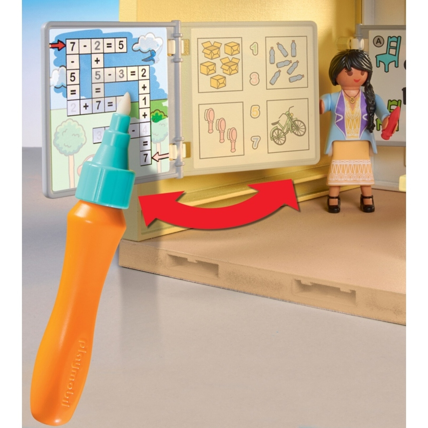 Bausätze eingerichtete Schule Playmobil