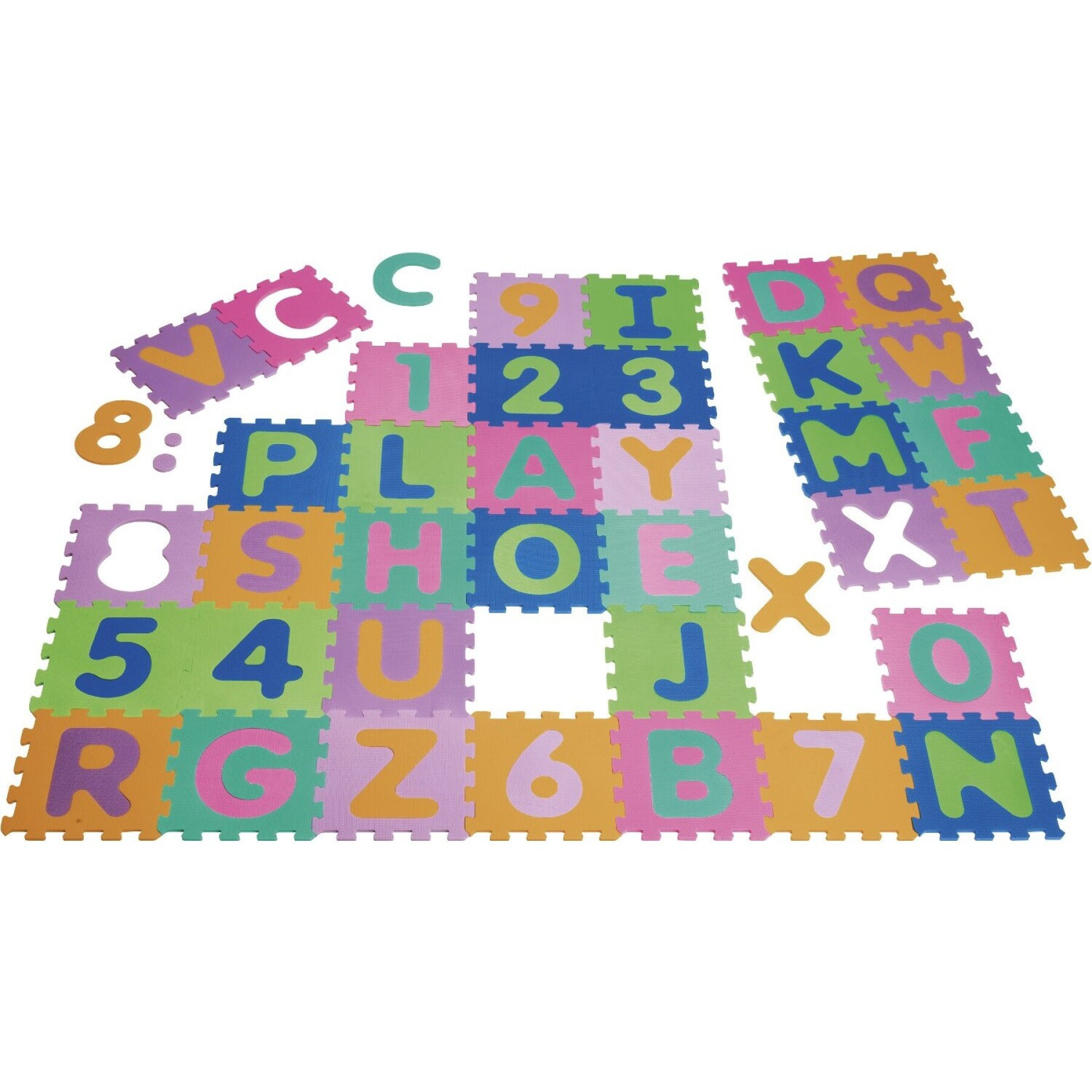Puzzlematte Kind Playshoes Eva (x36)