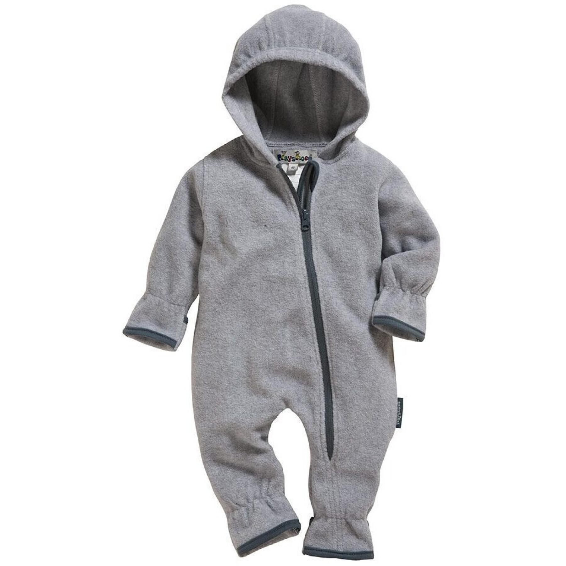 Fleece-Overall, Baby Playshoes Mottled