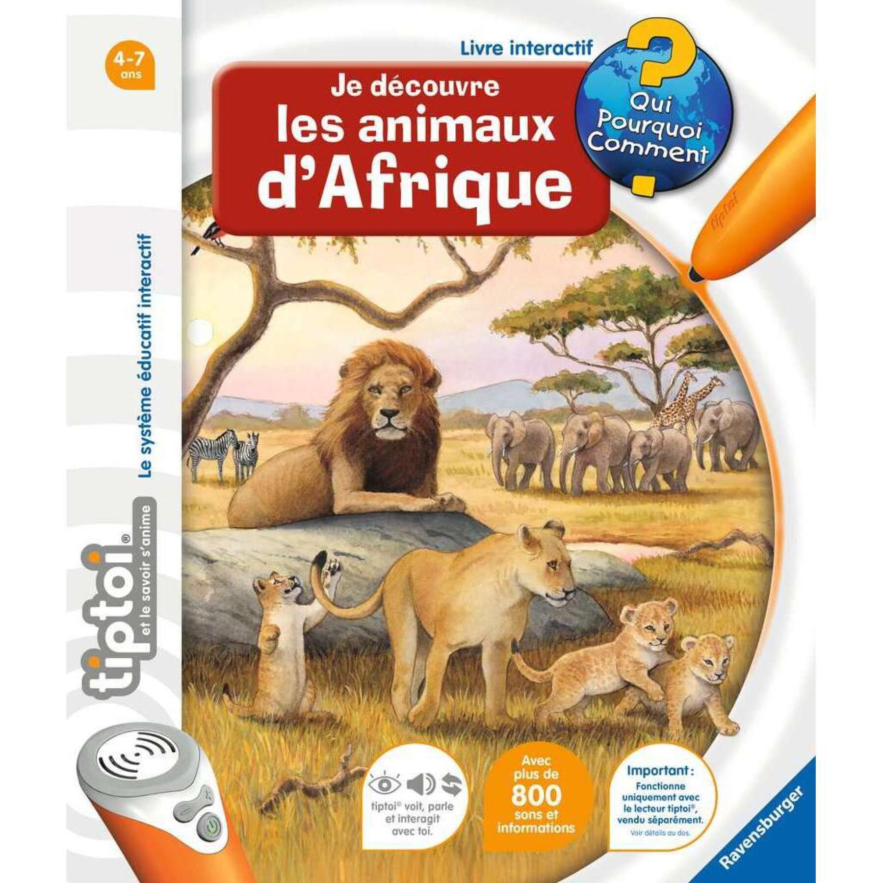 Buch Ich entdecke die Tiere Afrikas Ravensburger tiptoi®