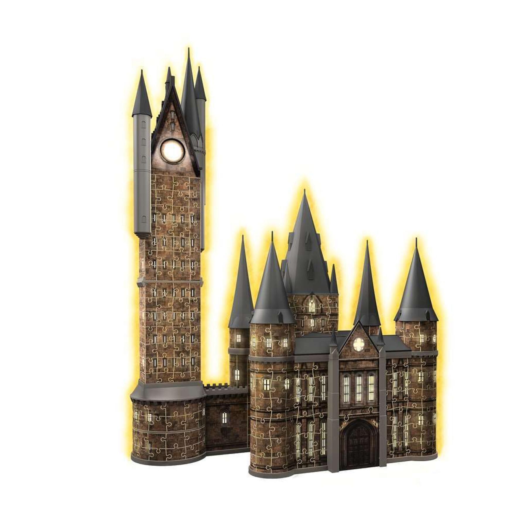 3D-Puzzle beleuchtetes Schloss Hogwarts - der Astronomieturm Ravensburger Harry Potter