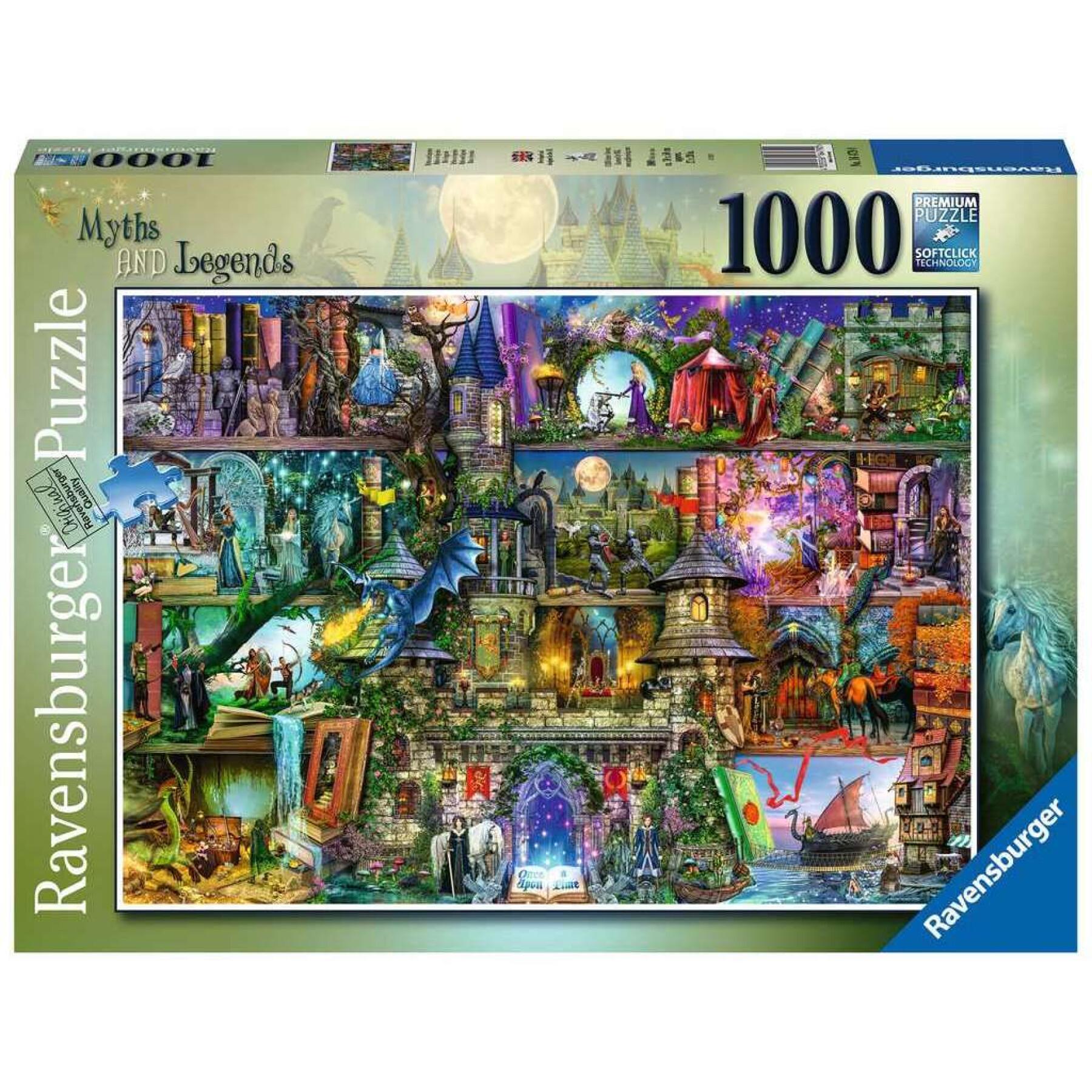 Puzzle mit 1000 Teilen Mythen und Legenden Ravensburger
