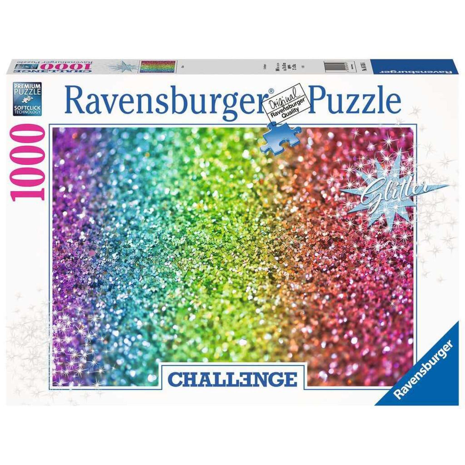Puzzle mit 1000 Teilen Glitter Ravensburger