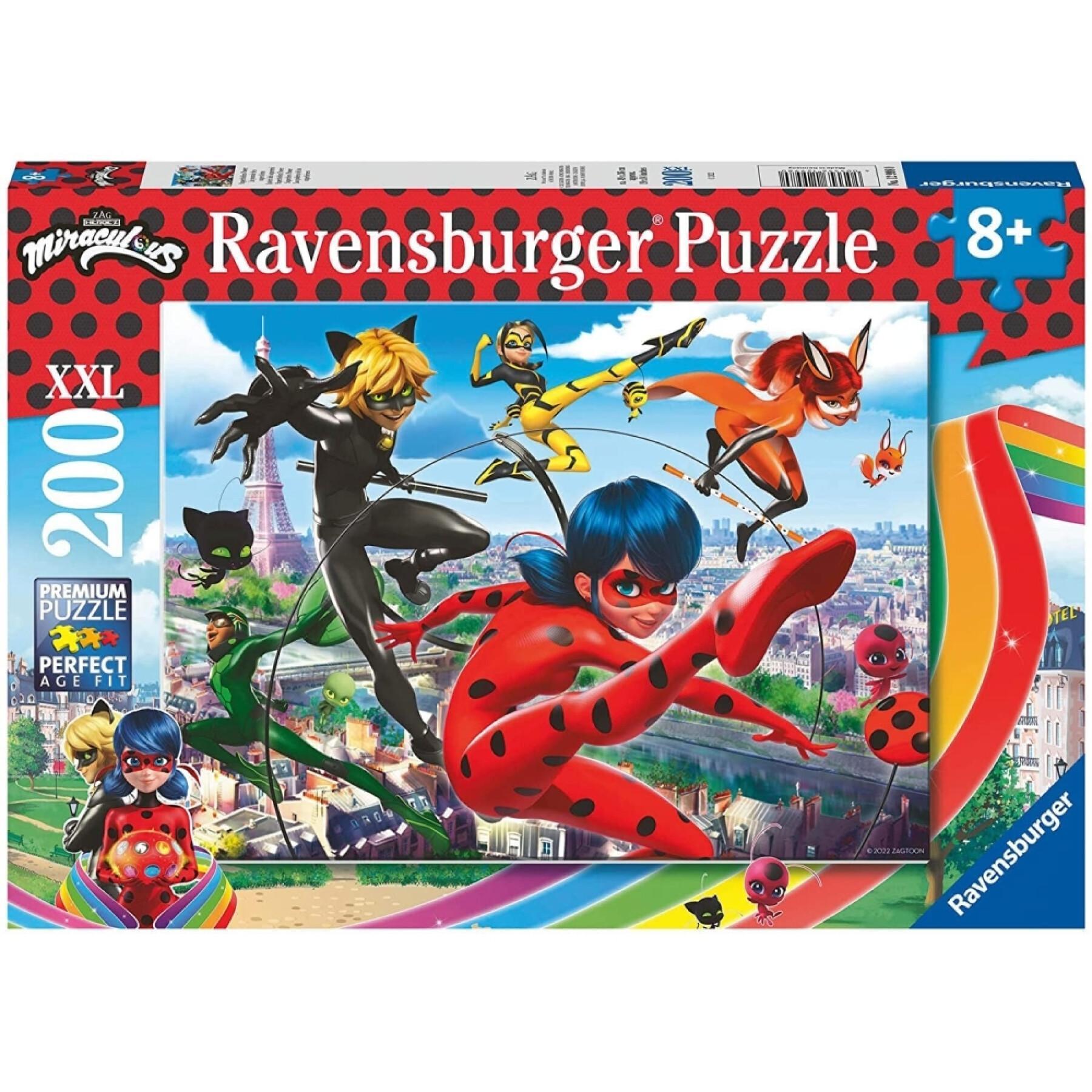 Puzzle mit 200 Teilen Ravensburger Ladybug