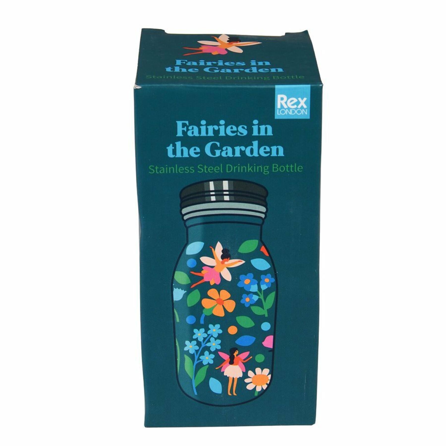 Trinkflasche aus rostfreiem Stahl Kind Rex London Fairies In The Garden