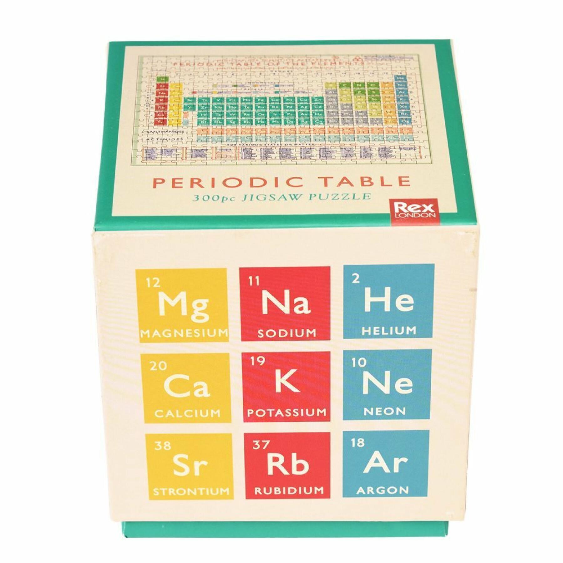 Puzzle 300 Teile Rex London Periodic Table