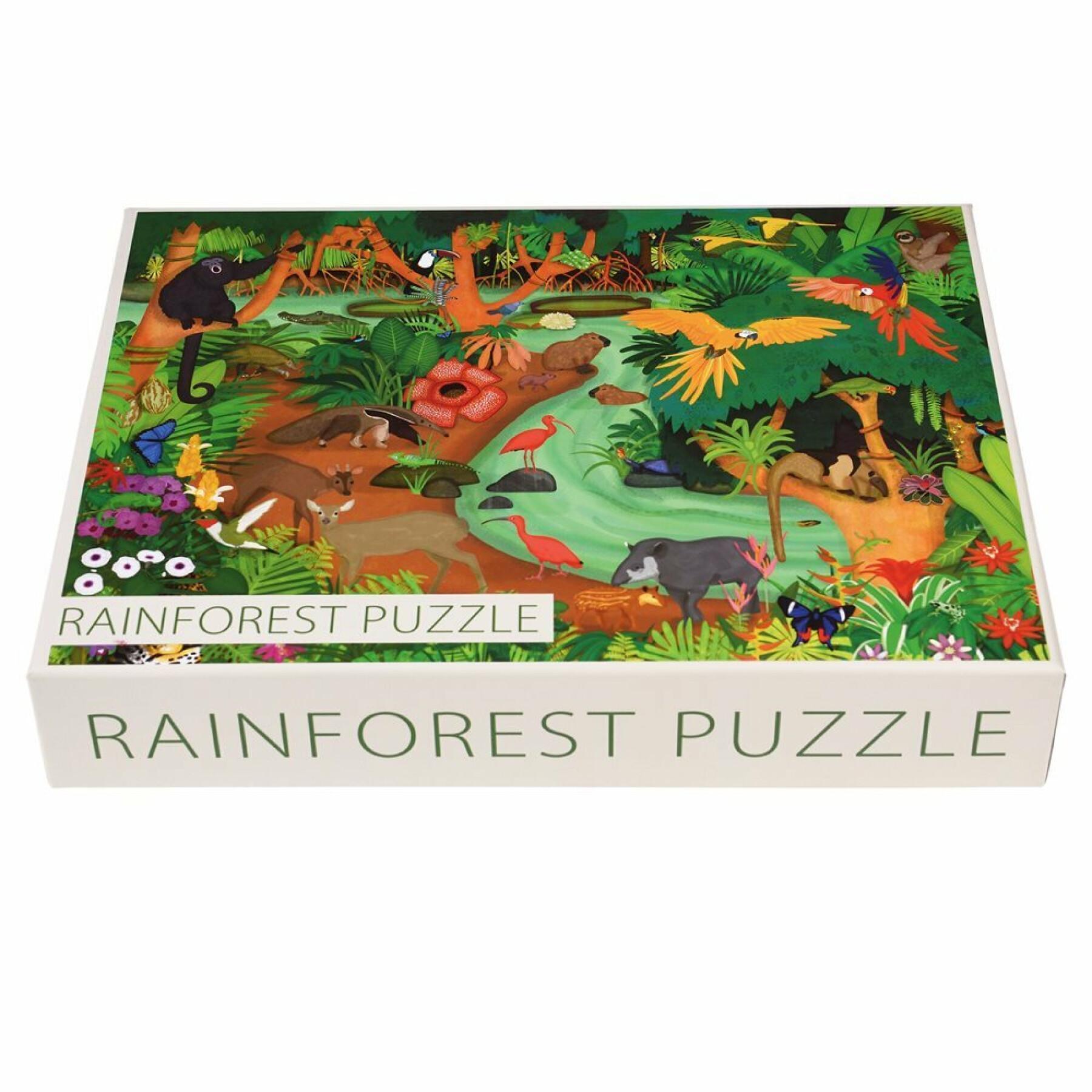Puzzle 1000 Teile tropischer Regenwald Rex London