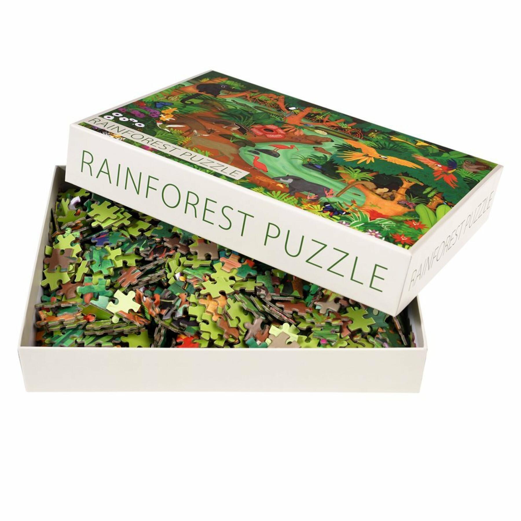 Puzzle 1000 Teile tropischer Regenwald Rex London