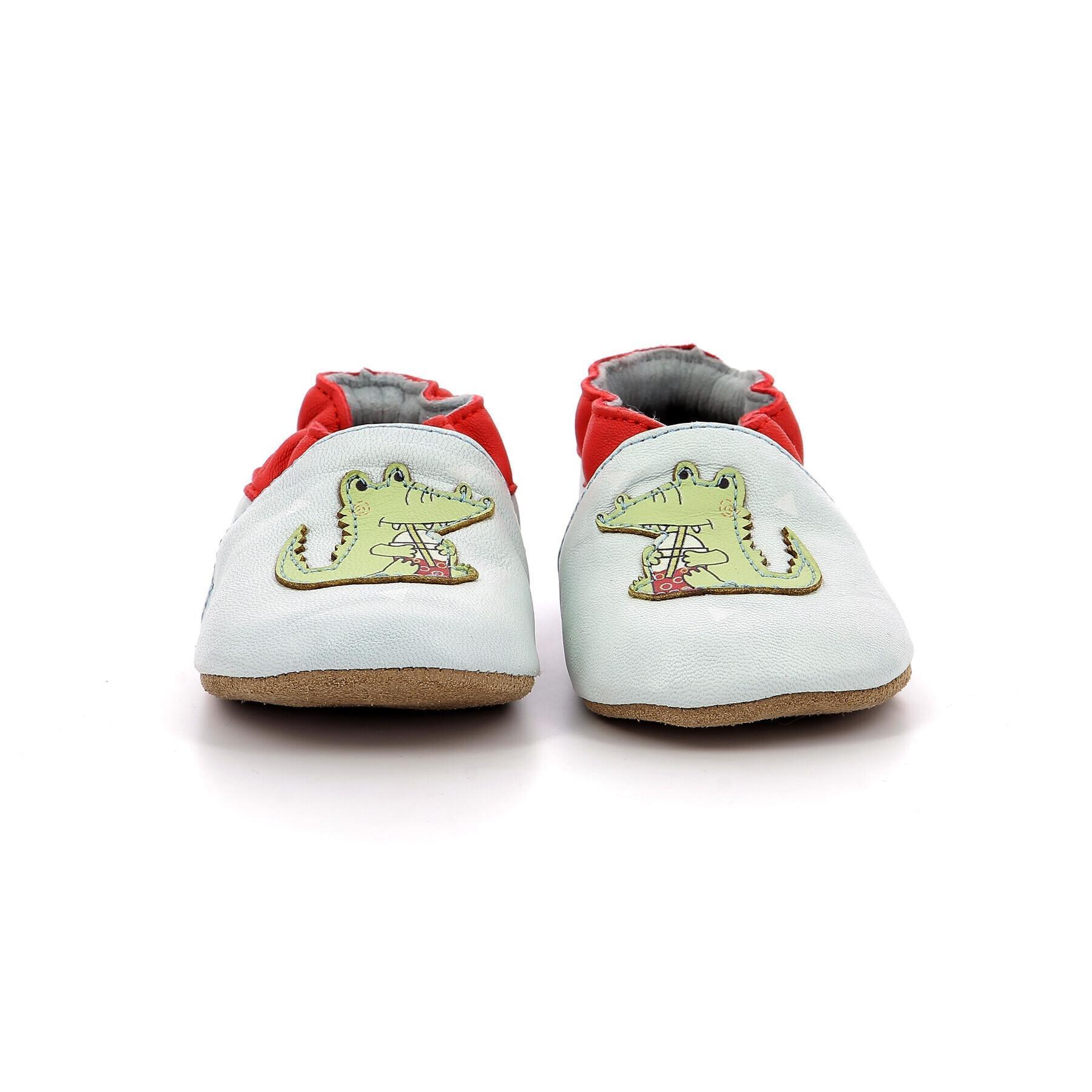 Baby-Sandalen für Jungen Robeez Relax Croco