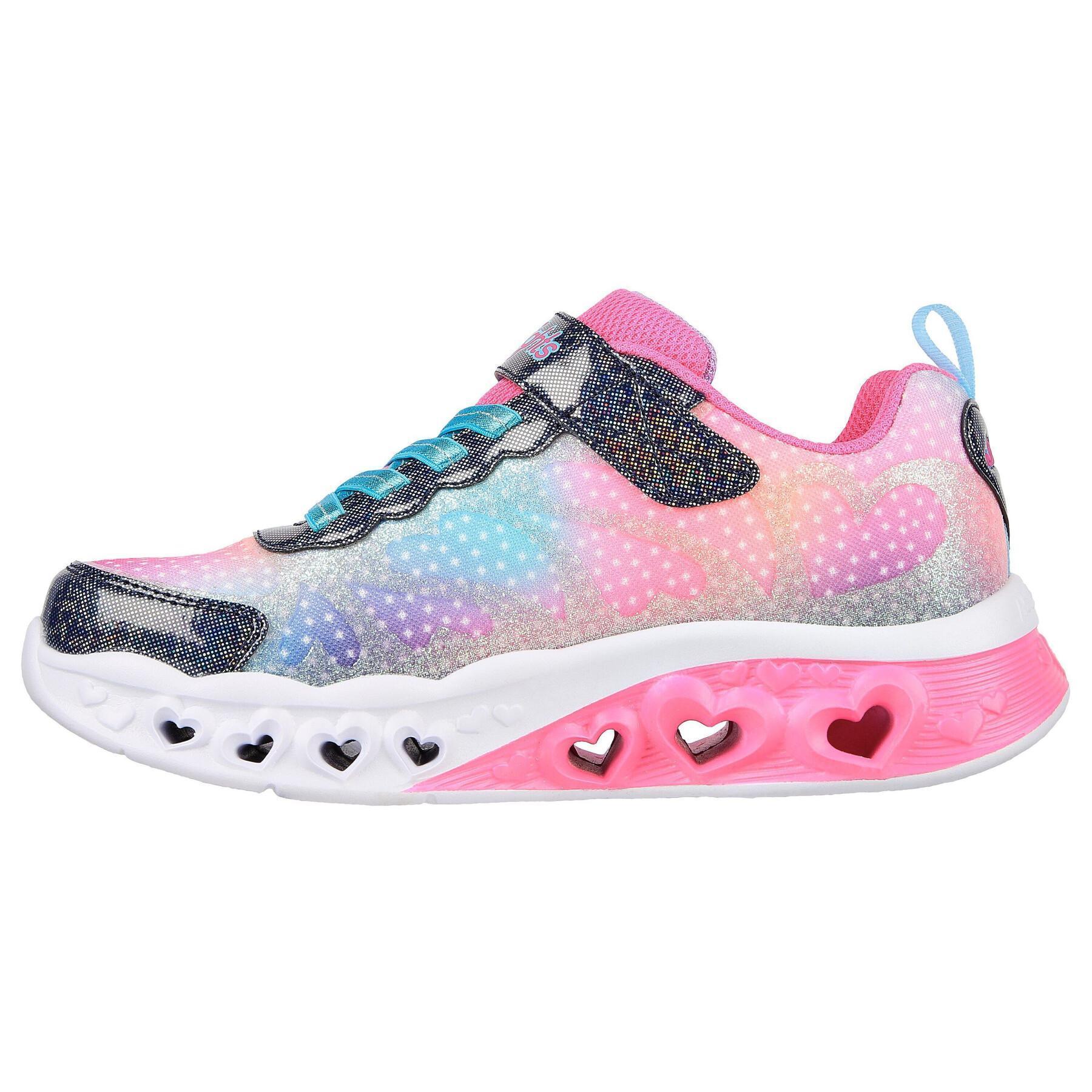 Sneakers für Mädchen Skechers Flutter Heart Lights Simply Love