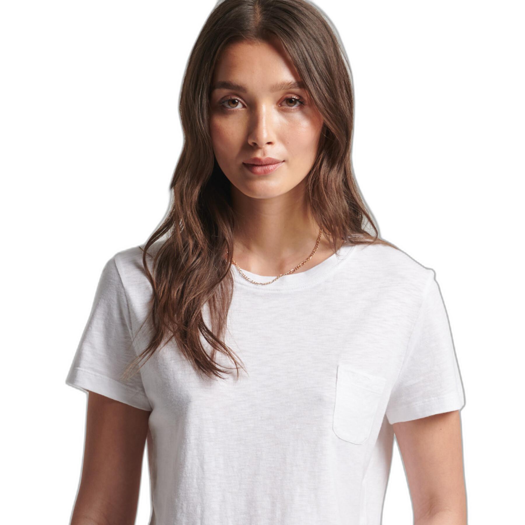 T-Shirt mit Tasche aus Bio-Baumwolle, Mädchen Superdry Studios