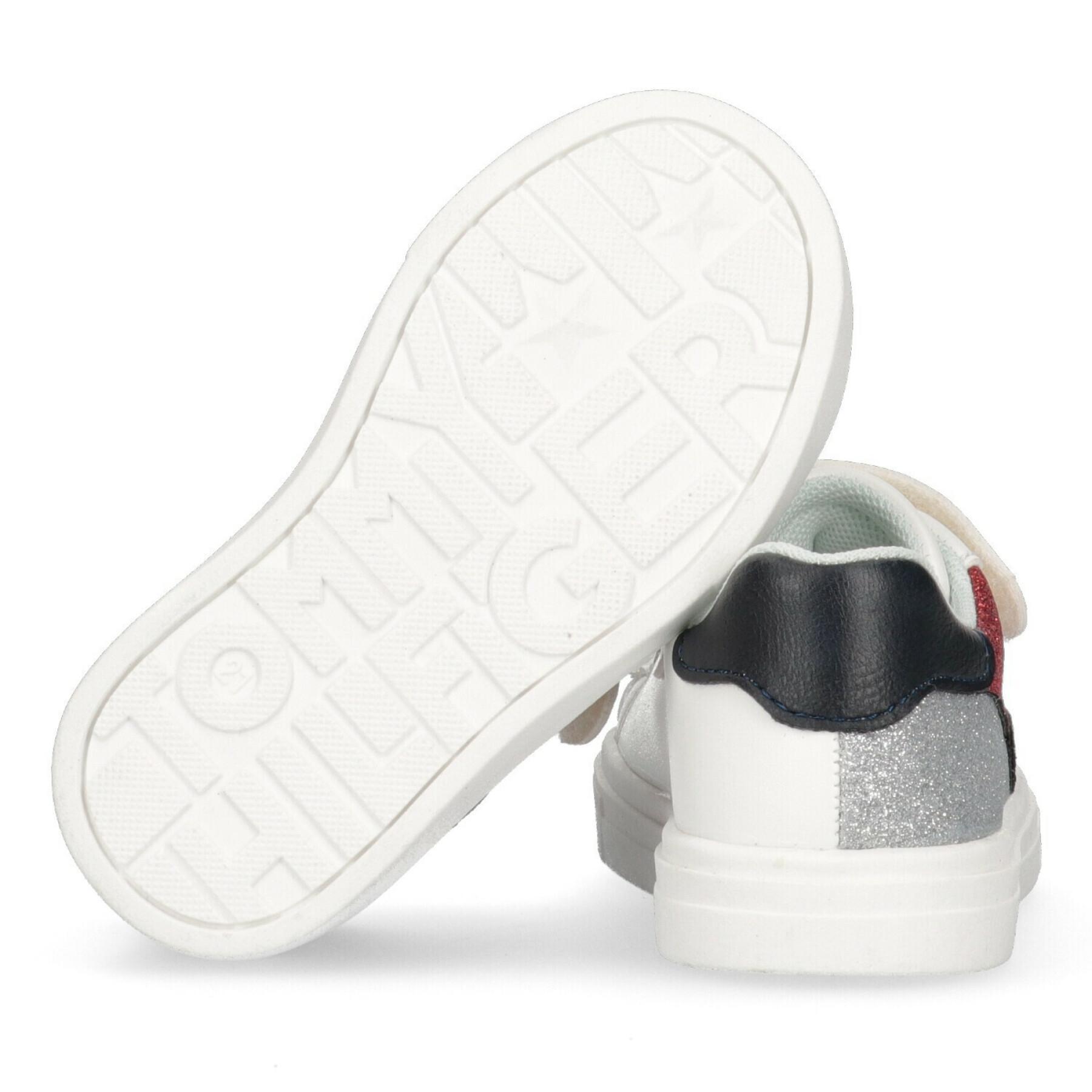 Sneakers aus Baby-Spitze Tommy Hilfiger Velcro