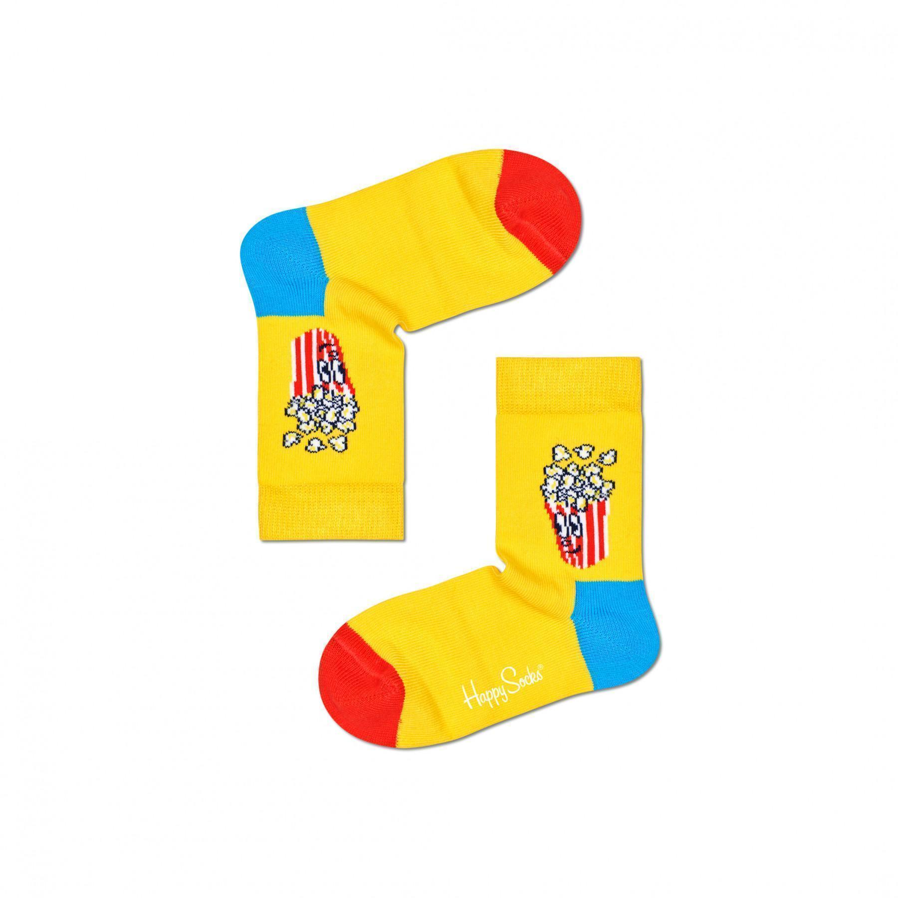 Kindersocken Happy Socks Popcorn & Soda Set