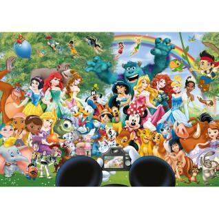 Puzzle mit 1000 Teilen Disney Mundo