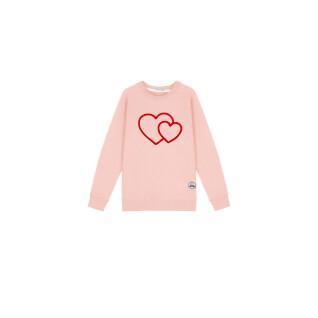 Sweatshirt Mädchen French Disorder Duo Heart