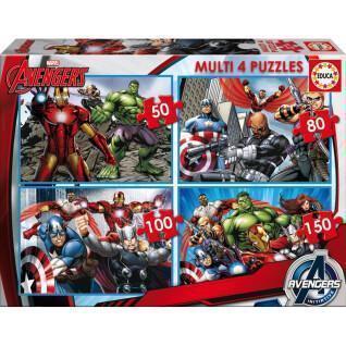 Puzzle mit 50 bis 150 Teilen Avengers