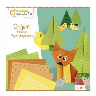 Kreativset Einführung in Origami Avenue Mandarine