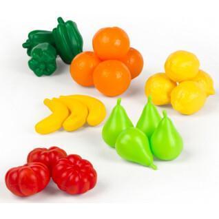 Obst- und Gemüsesatz 21-teilig CB Toys 17x45