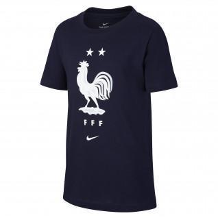 Kinder-T-Shirt France Evergreen