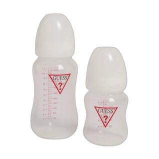 Set aus 2 Babyflaschen für Mädchen Guess 160 ml + 330 ml