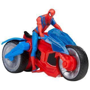 Spiderman-Figuren mit Arachniden-Motorrad Hasbro