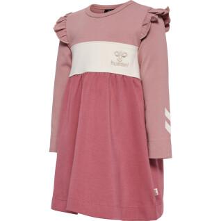 Kleid für Baby-Mädchen mit langen Ärmeln Hummel Jamila