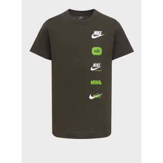 T-Shirt mit Namensschild Kind Nike Club