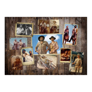 Puzzle mit 1000 Teilen Oakie Doakie Bud Spencer & Terence Hill Western Photo Wall
