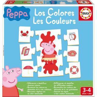 Puzzle die Farben Peppa Pig Bestway