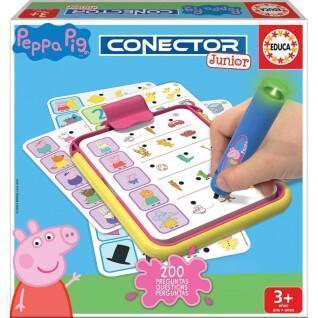 Lernspiele mit Fragen und Antworten Peppa Pig Connector