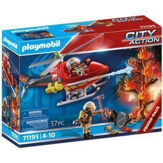 Feuerwehr-Hubschrauber-Actionspiele Playmobil