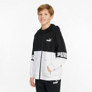 Full-Zip-Kapuzen-Sweatshirt Kind Puma Power TR