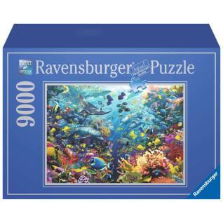 Puzzle mit 9000 Teilen Unterwasserparadies Ravensburger