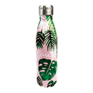 Trinkflasche aus rostfreiem Stahl Kind Rex London Tropical Palm