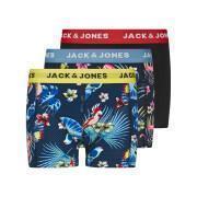 3er-Set Kinder-Boxershorts Jack & Jones Flower Bird