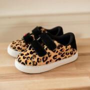Sneakers für Mädchen Bons Baisers de Paname Mini Edith-Leopard