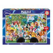 Puzzle mit 1000 Teilen Disney Mundo