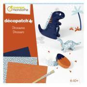 Kreativset Decopatch Dinosaurier Avenue Mandarine