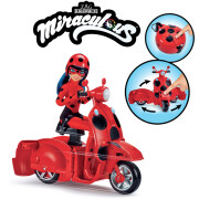 Ladybug-Puppe und Mini-Scooter Bandai Miraculous