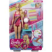 Schwimm- und Tauchpuppe + Zubehör Barbie