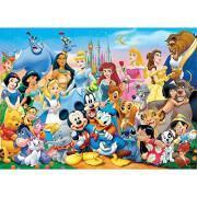 100-teiliges Holzpuzzle Disney Mundo