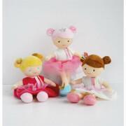 Puppe Doudou & compagnie Demoiselle Princesse Emma