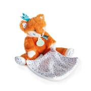 Puppe + Kuscheltier Doudou & compagnie Tiwipi Ours