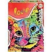 Puzzle mit 1000 Teilen Educa Cat Love