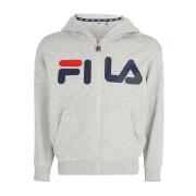 Sweatshirt Kapuzenpullover mit Reißverschluss Kind Fila Balge Classic Logo