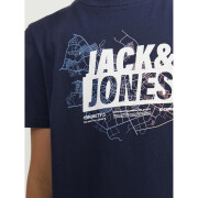 T-Shirt Jack & Jones Map Logo
